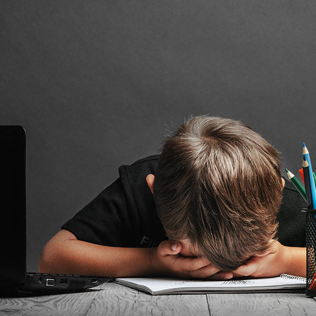 the child studies remotely at school. depression because you hav how to find the right therapist