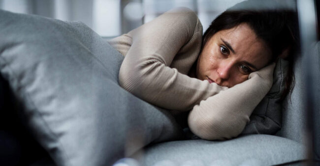 Depressed woman practical tools in depression therapy