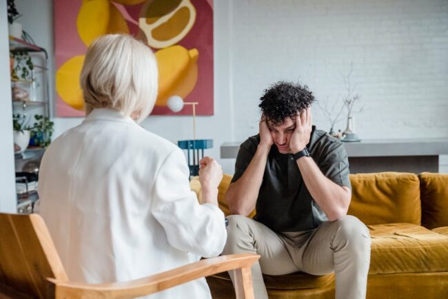 depression treatment therapy session