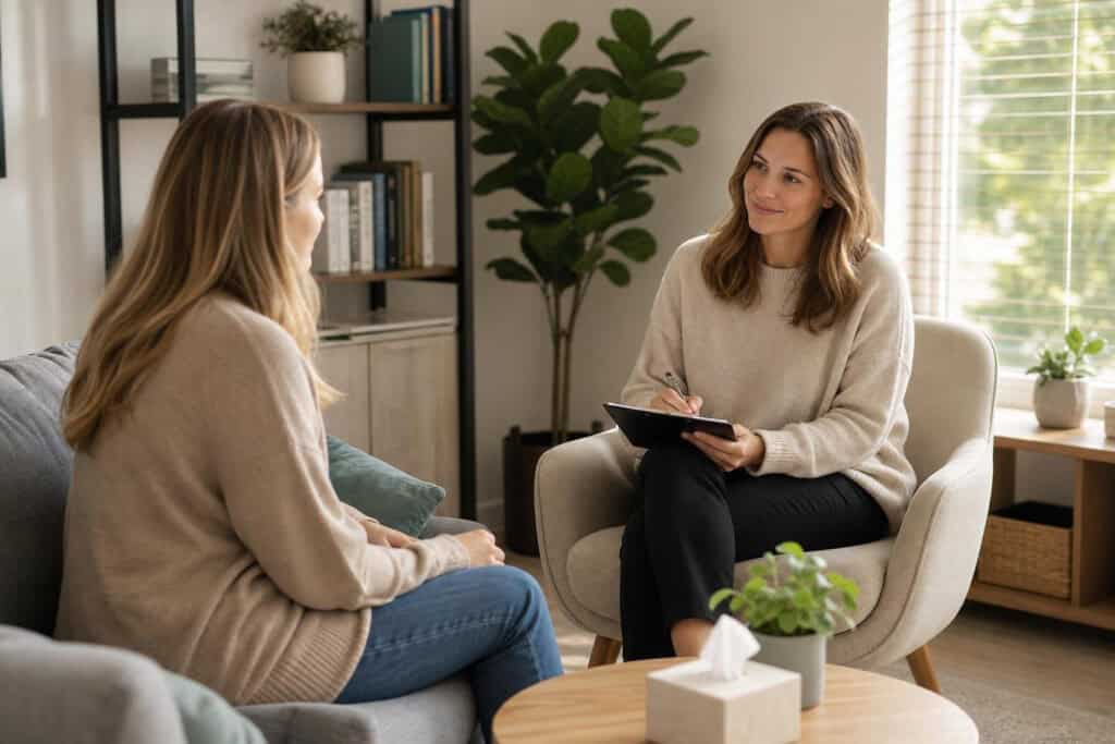 therapist for stress and anxiety